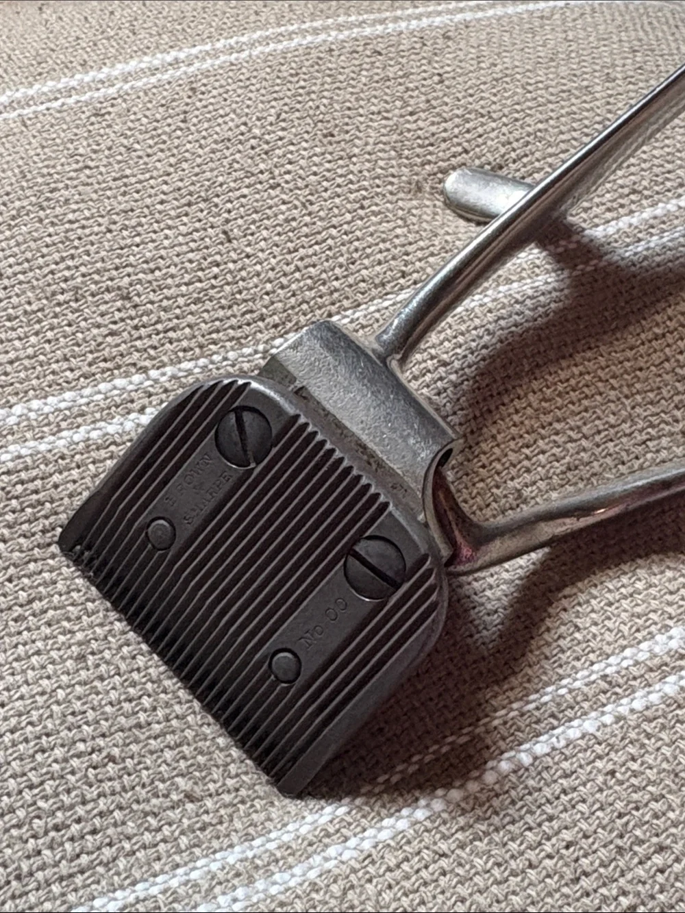Vintage Brown & Sharpe Hand Hair Clippers, made in the USA, Antique Barber